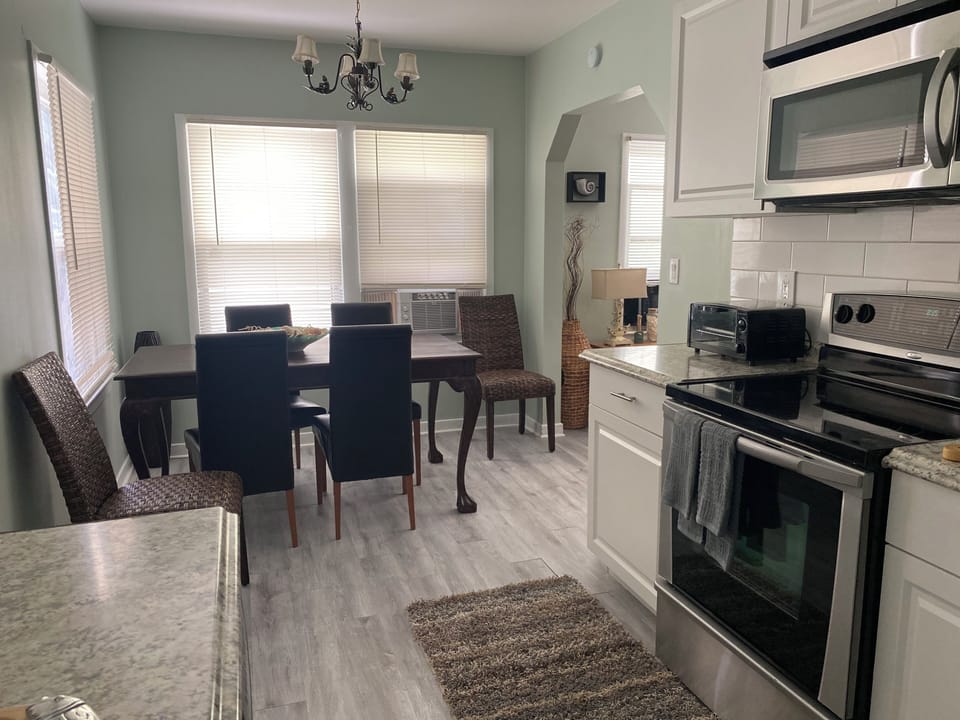 View of 6 seating Dining Area , entrance to living room