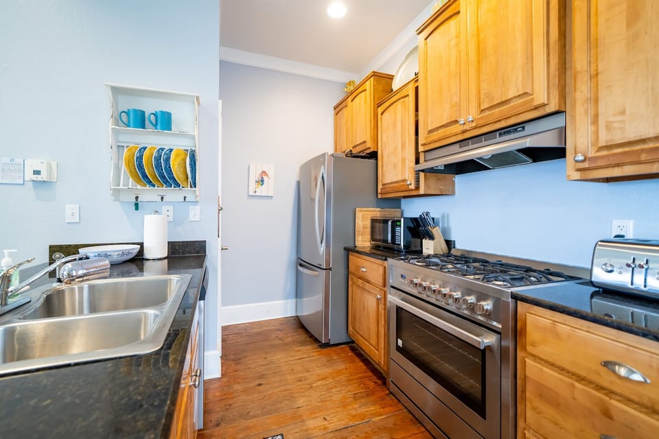 West unit kitchen area