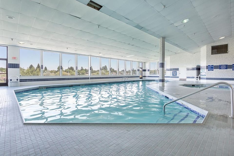 enjoy the indoor pool 24-hours a day