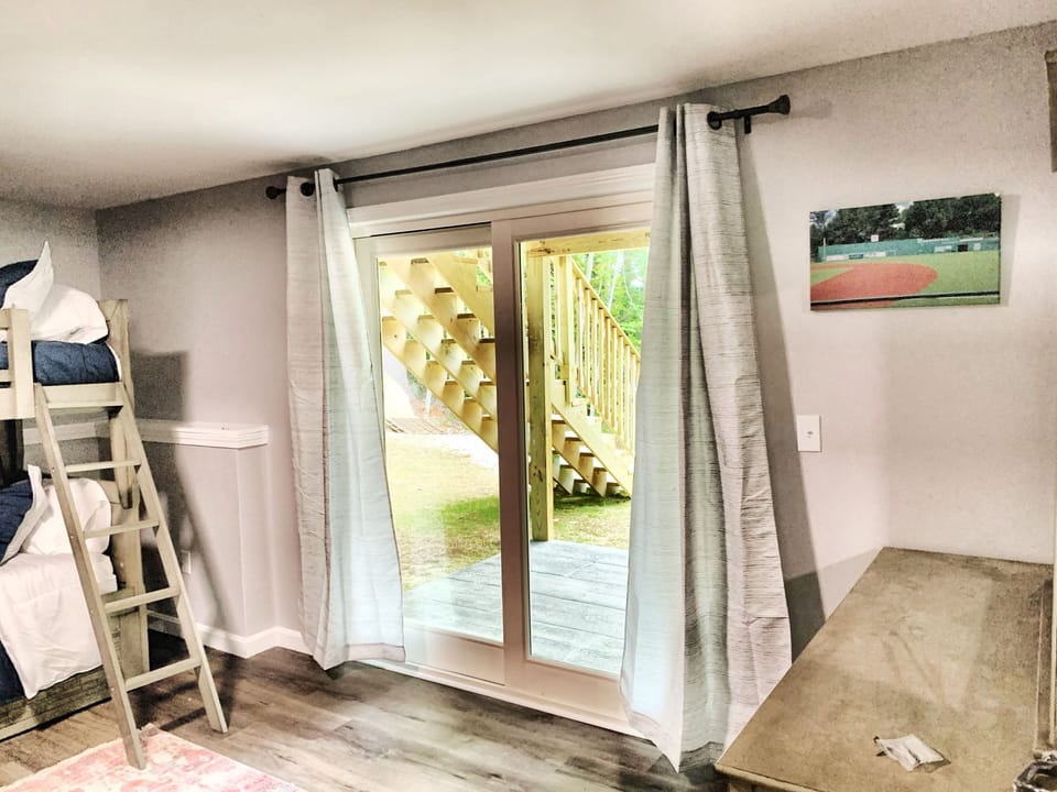 Bunkroom slider to Patio
