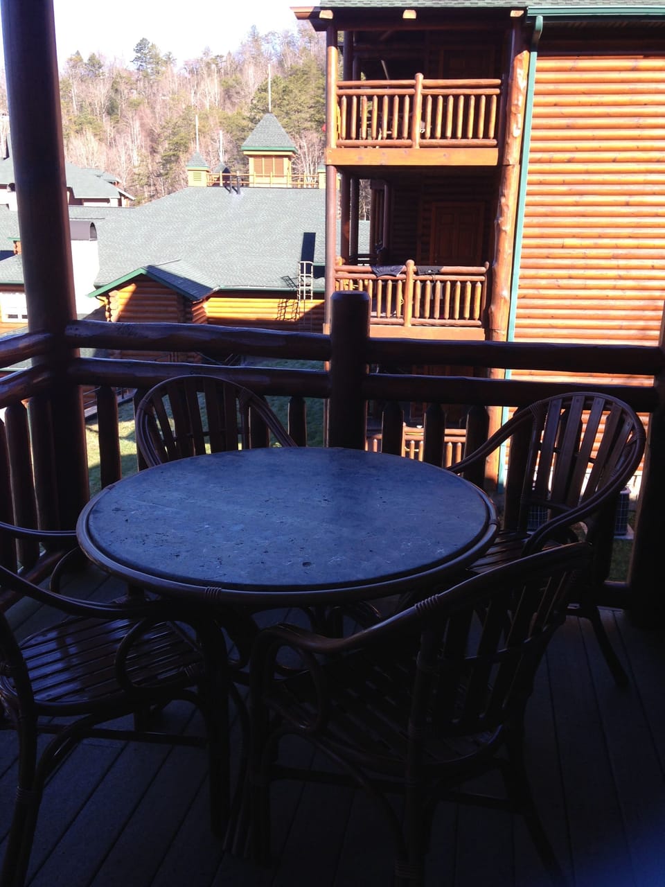 Private Outdoor balcony