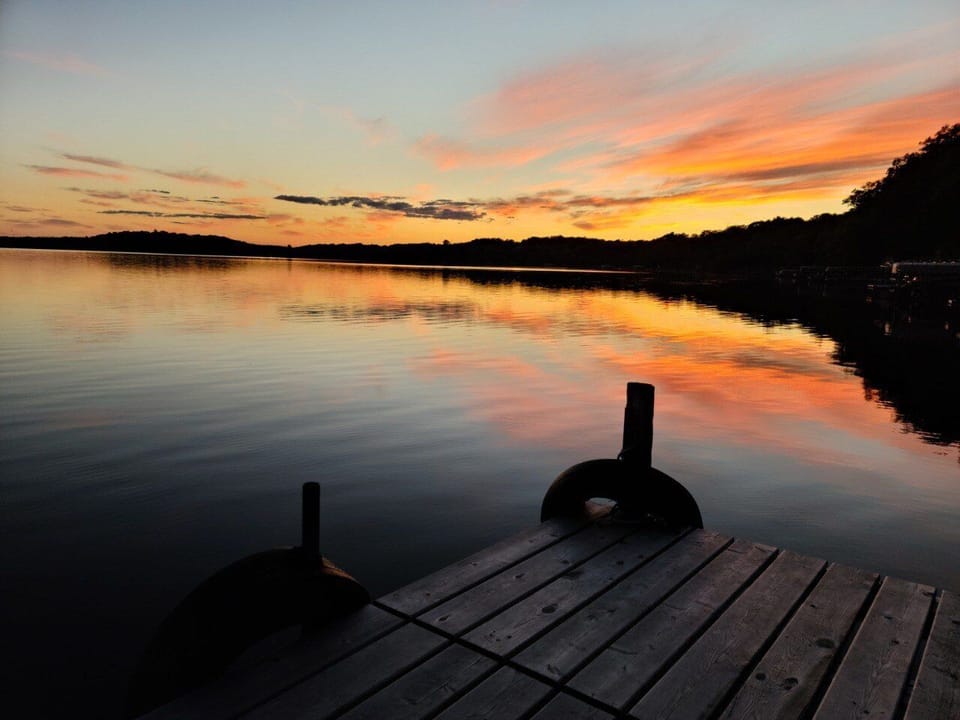 Sunset on Big Pine Lake