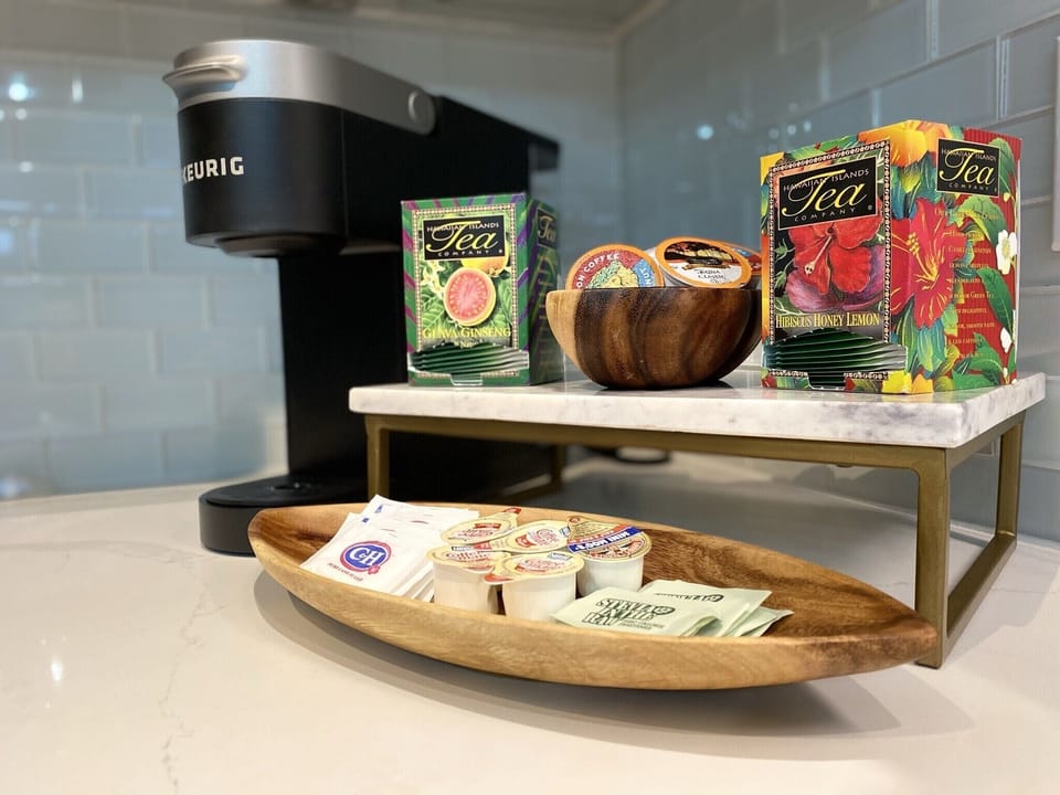 Hawaiian coffee pods & tea to get you started 