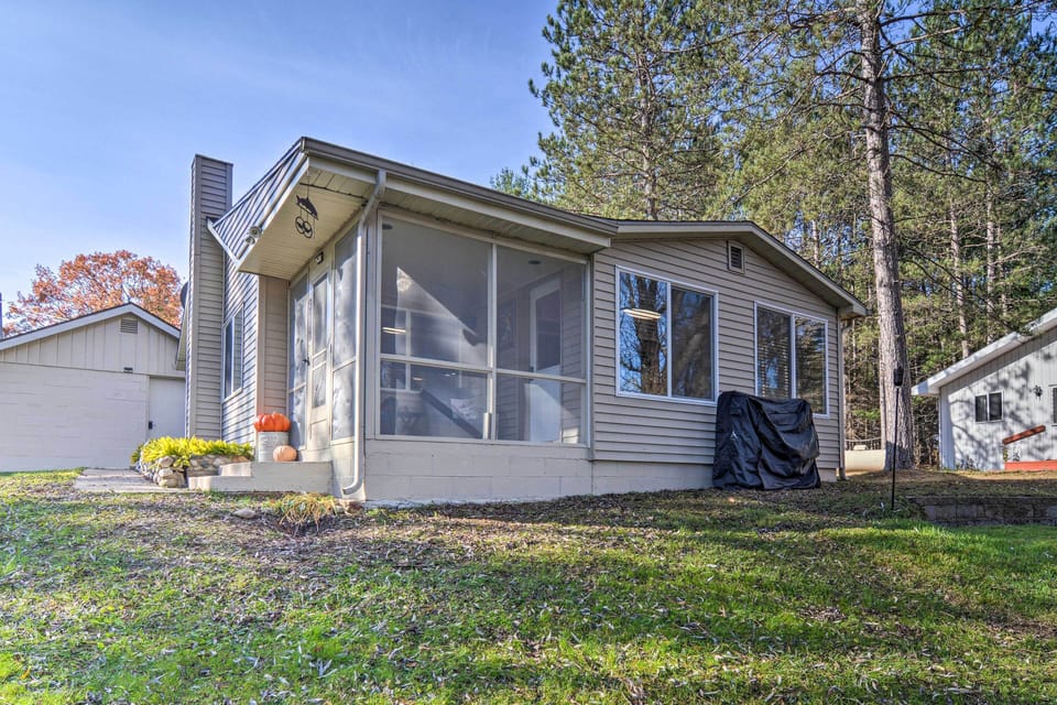 Grayling Vacation Rental | 2BR | 1BA | 840 Sq Ft