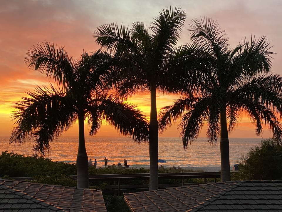 Enjoy the beautiful sunsets on Sunset Beach right from your balcony.