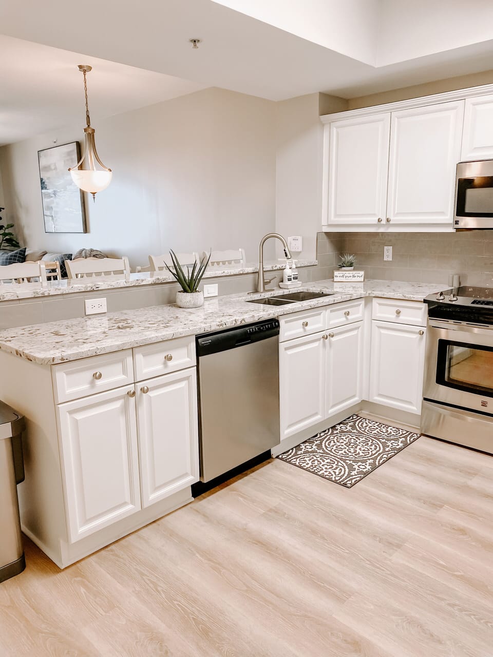 Updated kitchen with all the items needed to serve your family.  