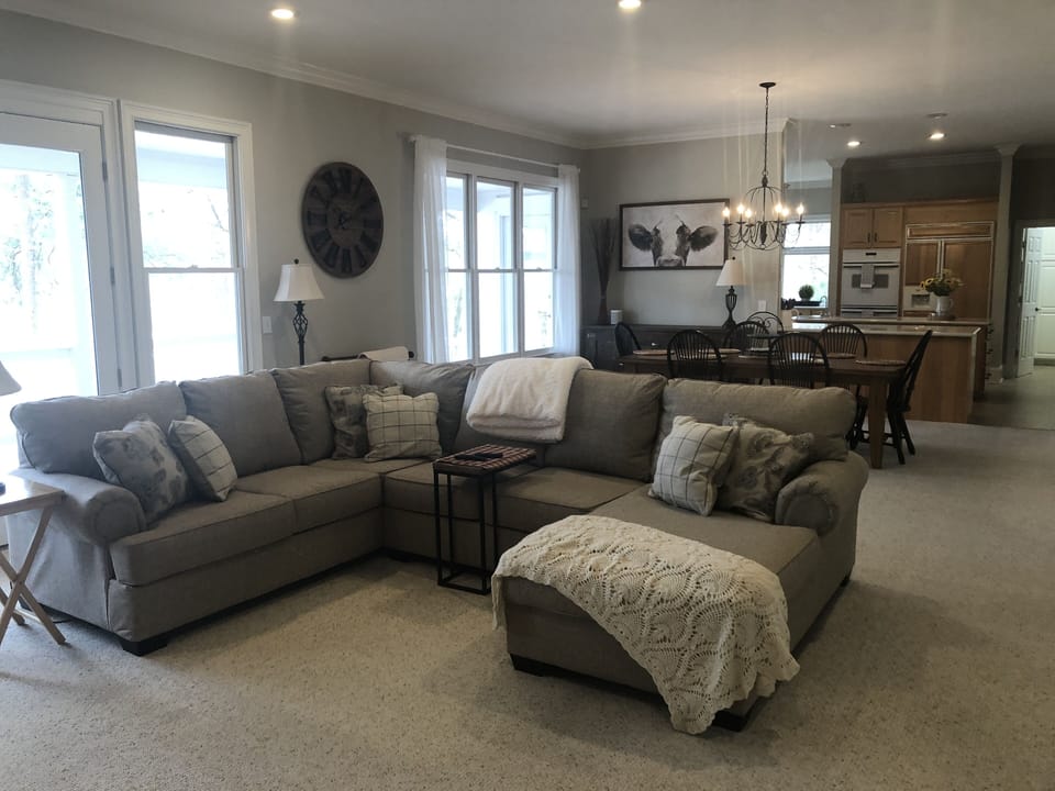 Main family room area