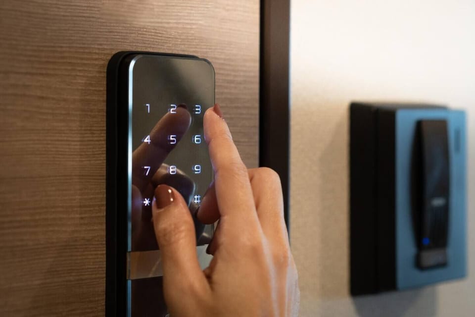 Smart Lock access for a fast-check in. 