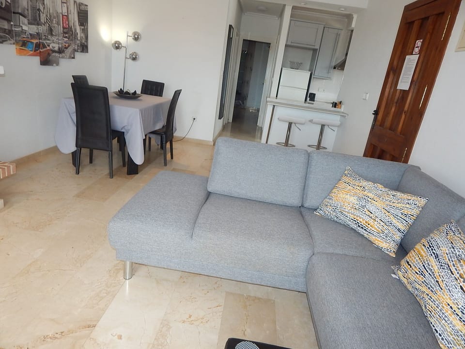 Open plan living room