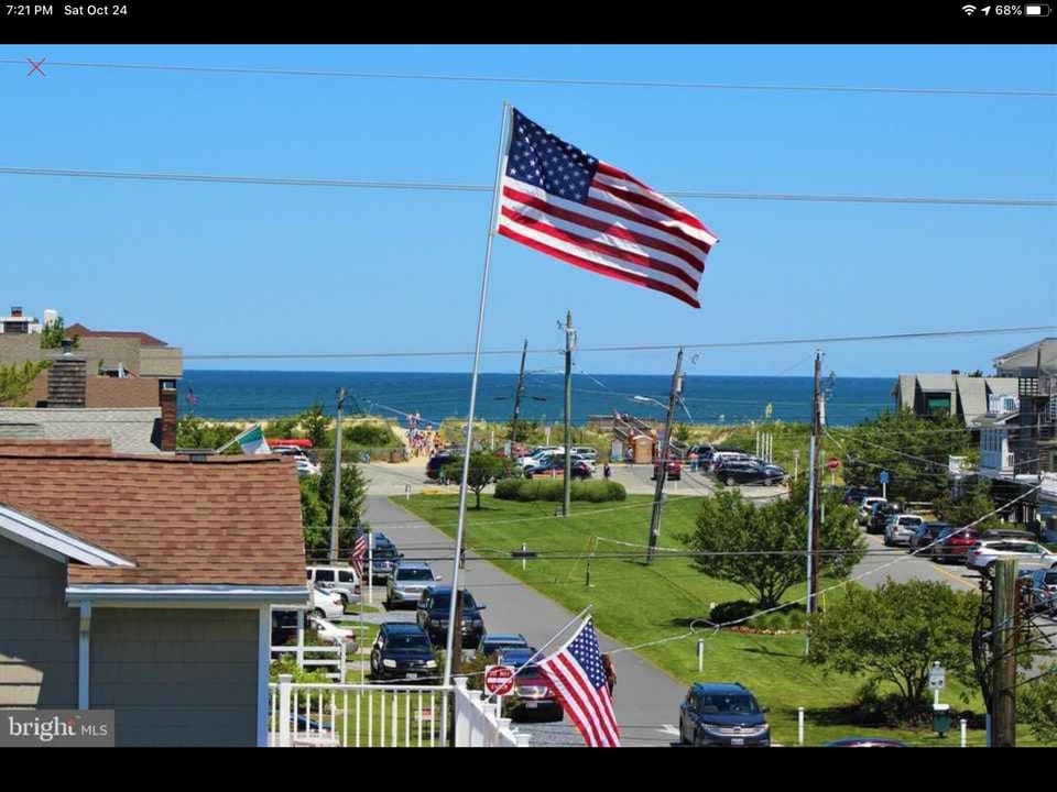 Ocean View from Rooftop Patio