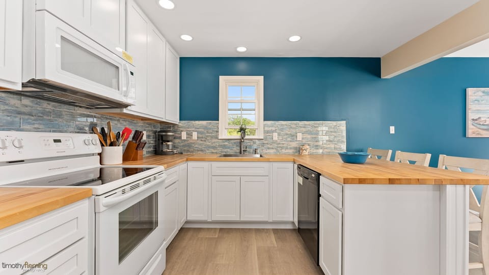 Kitchen view coming from Bedrooms