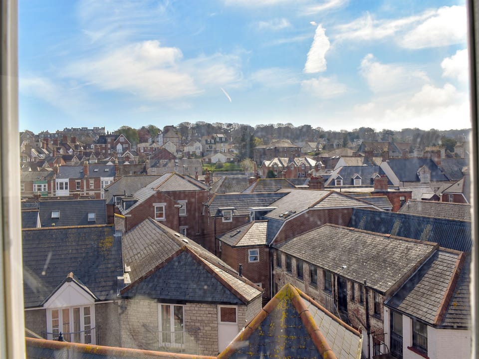 View | Sandcastles, Swanage