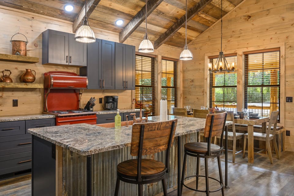 Kitchen and Dining Room Area