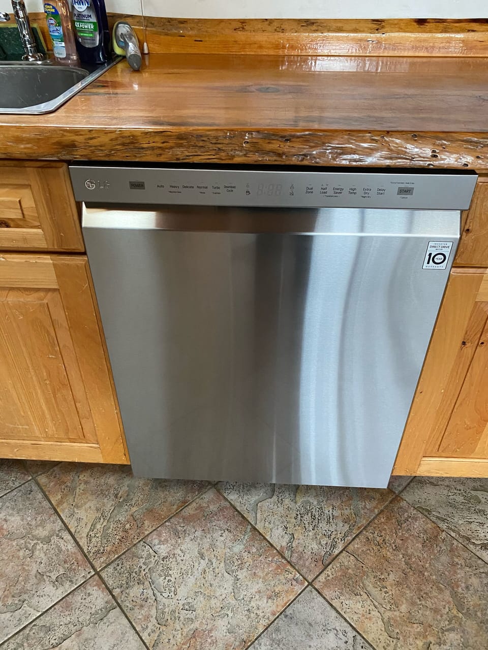 New dish washer in October 2021