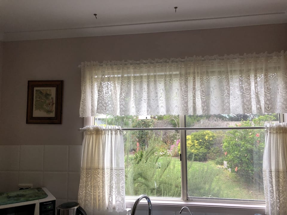 View from kitchen window