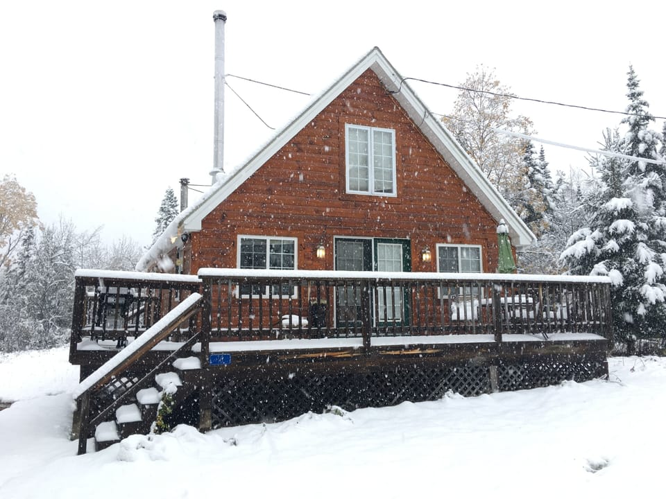 Snow in October. Here comes Winter!