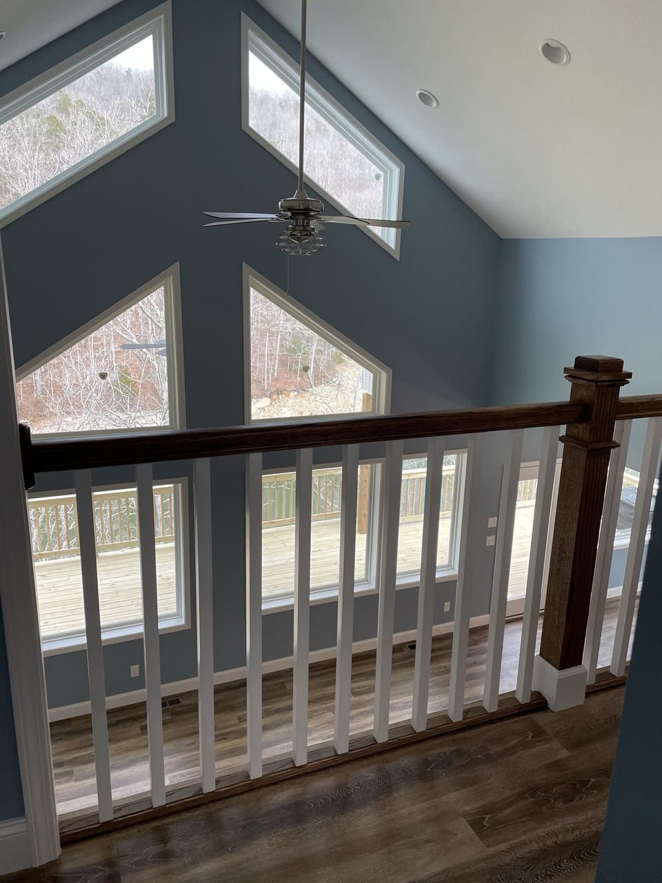 Overhang to Great room