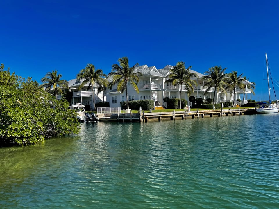 View of Coral Lagoon when approaching by water