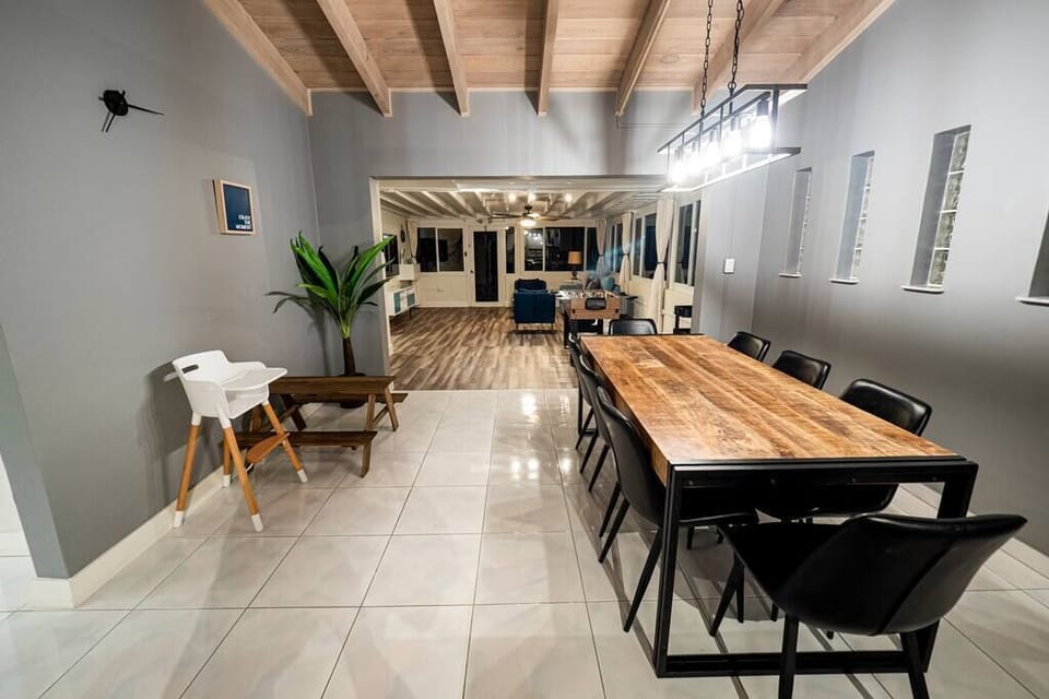 Dining Area - Brand New Dining Set, Kids Set, High Chair & Lighting Fixture