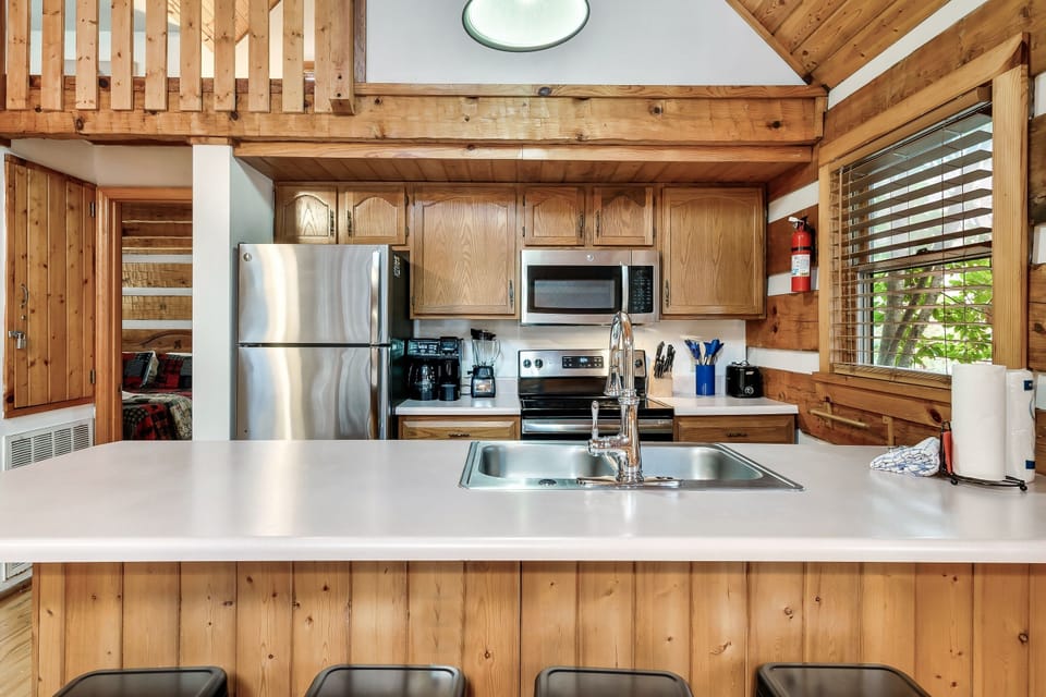 Enjoy the convenience of a spacious and open kitchen.