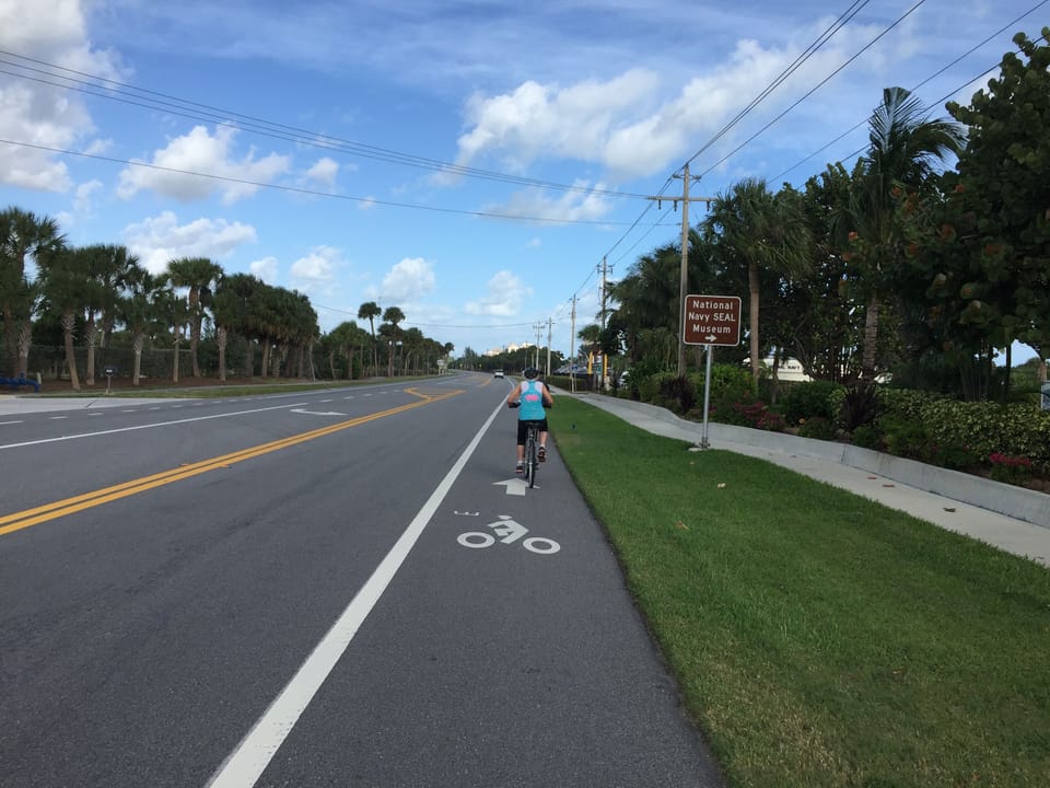 Vero is actually listed as a Bicycle Friendly Community by the LAB