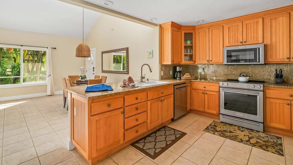 Regency at Poipu Kai #621 - Kitchen Dining and Entry - Parrish Kauai