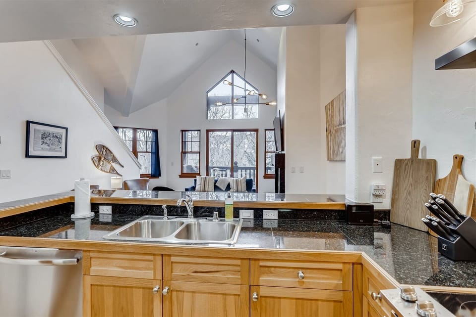 Great Views from the Kitchen