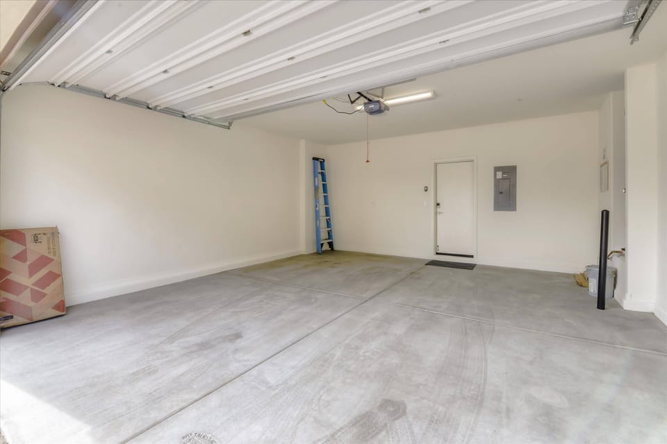 Two car garage
