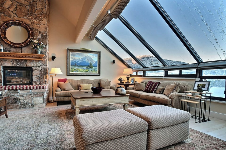 living area great views
