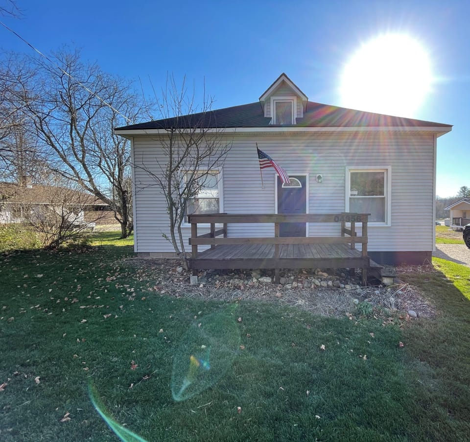 Front of the home as seen from street
