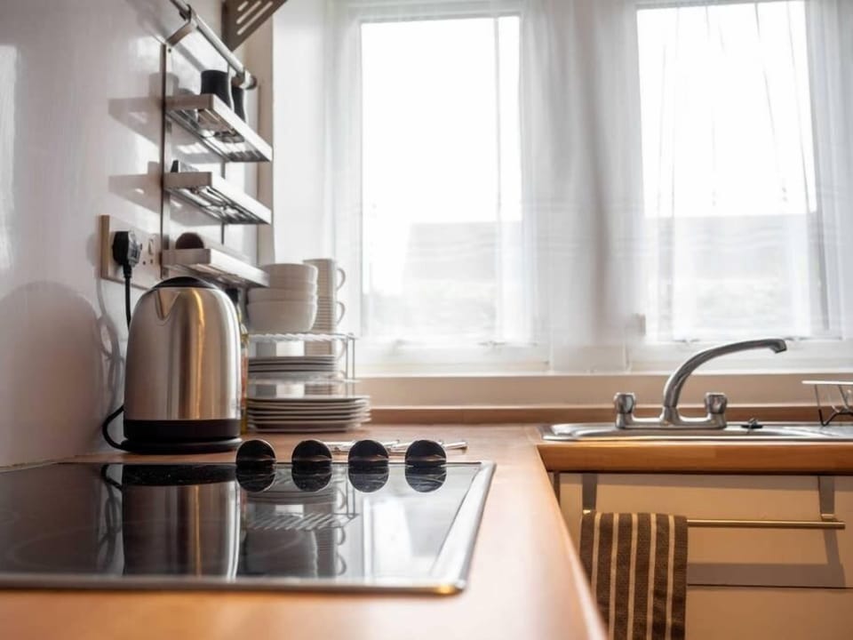 Bright open kitchen 