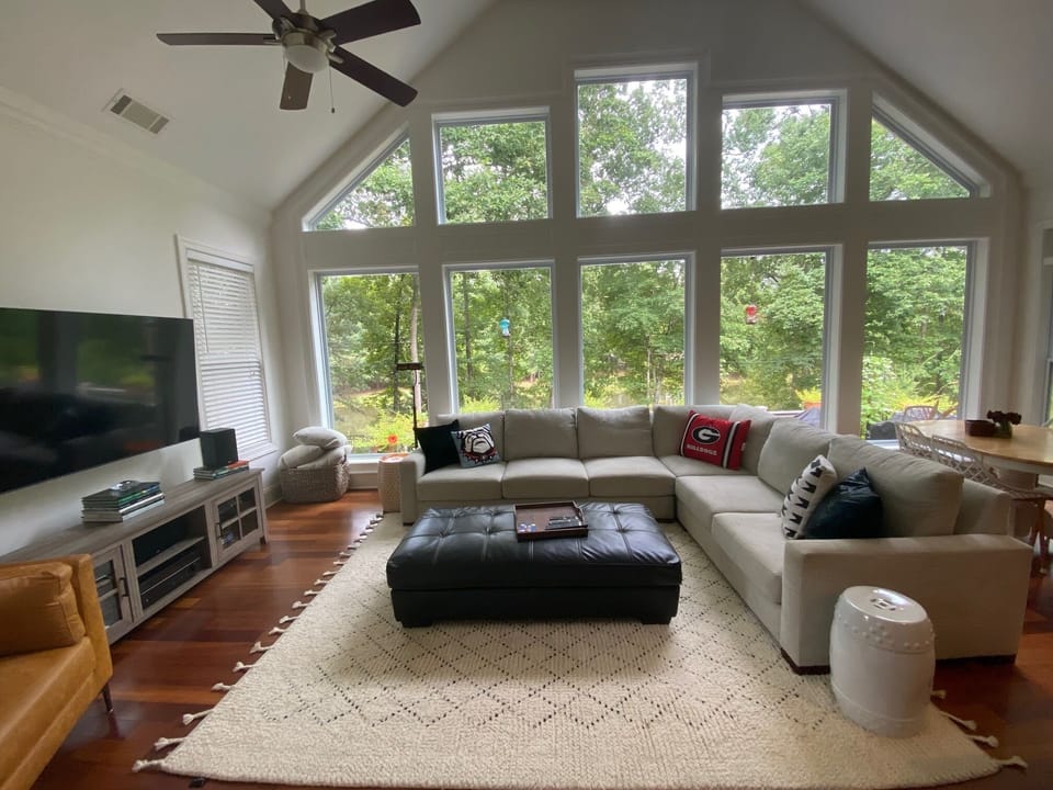 Sitting room - on the main level 