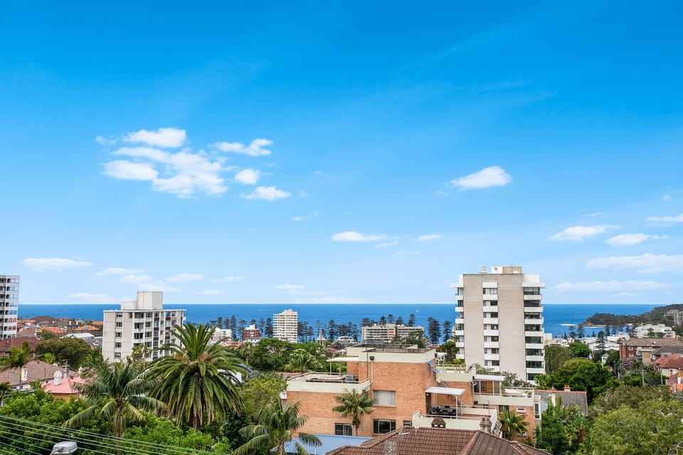 Ocean views from the balcony