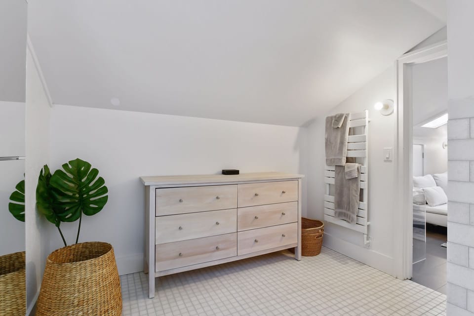 Bathroom 2nd Floor with towel warmer