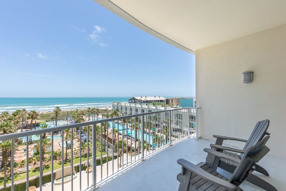 Beachside balcony
