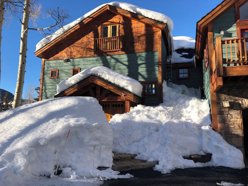 Front entry - winter
