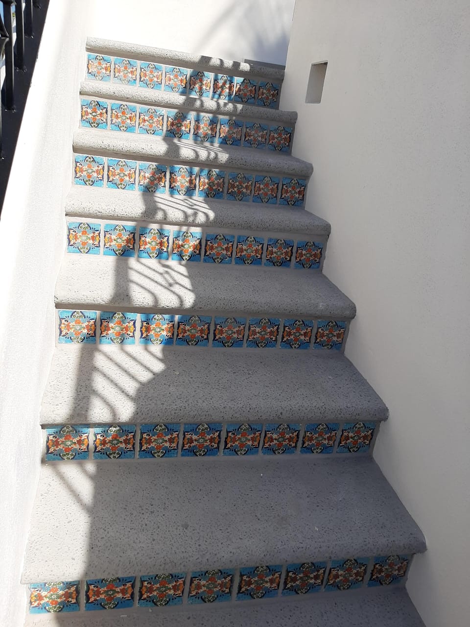 Stairway to tower