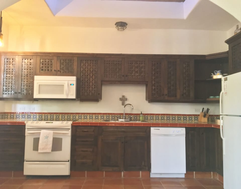 Kitchen view from dining room
