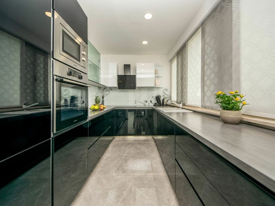 Property, Plant, Building, Countertop, Houseplant, Cabinetry, Interior Design, House, Architecture, Kitchen