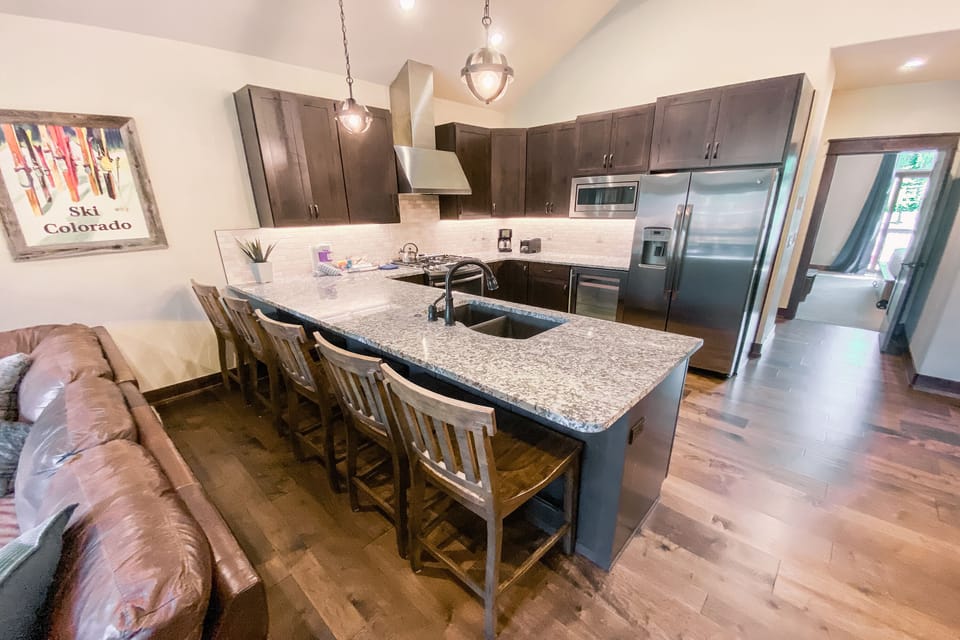 More seating at the counter top