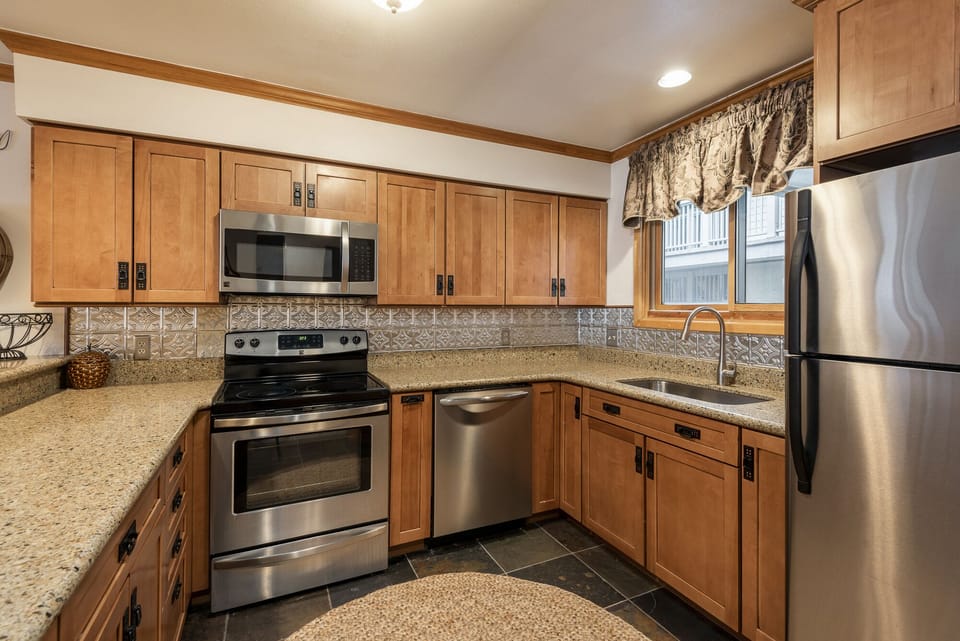 Stainless steel appliances