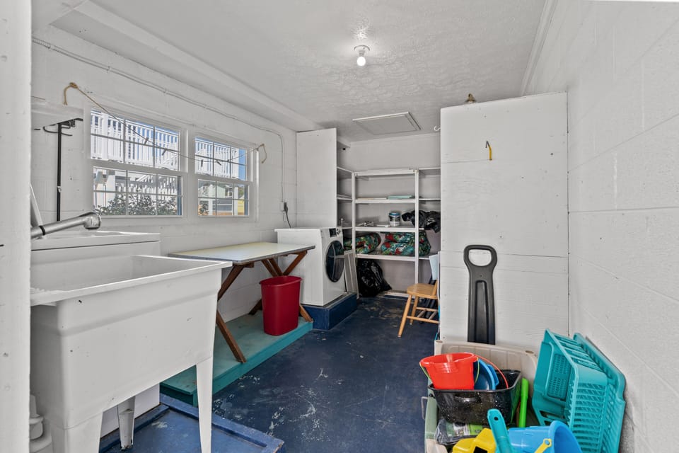 Laundry Room & Storage Area