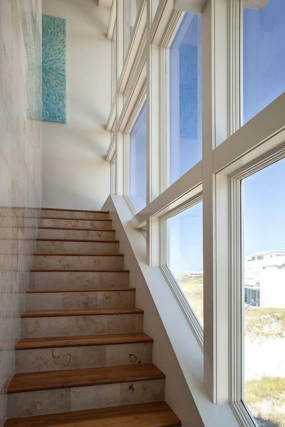 Your stairway between 2nd and 3rd level