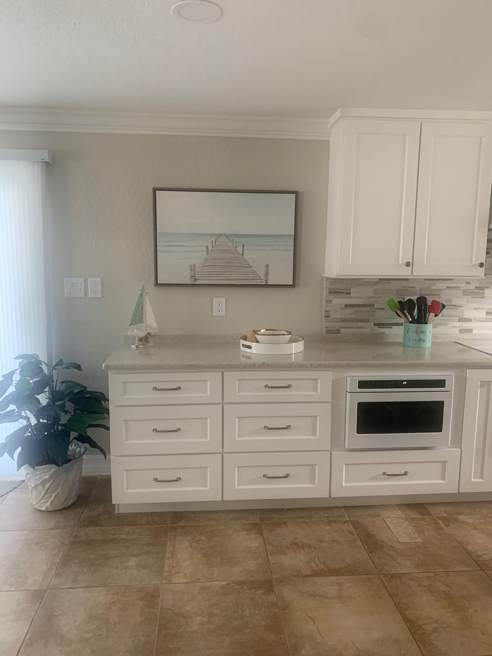 New Cafe 24 in. Width Built-In Microwave Drawer, All New Kitchen Cabinets