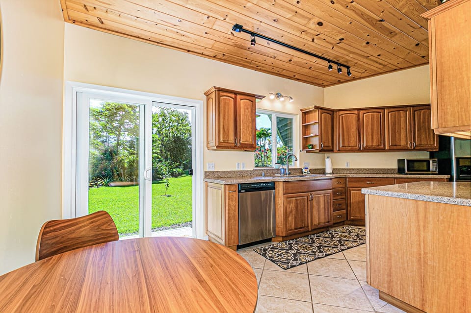 Gorgeous wood treatments throughout