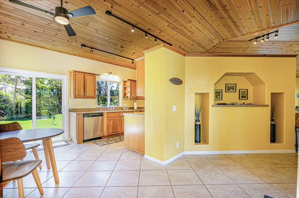 Paradise Retreat is spacious and spotless