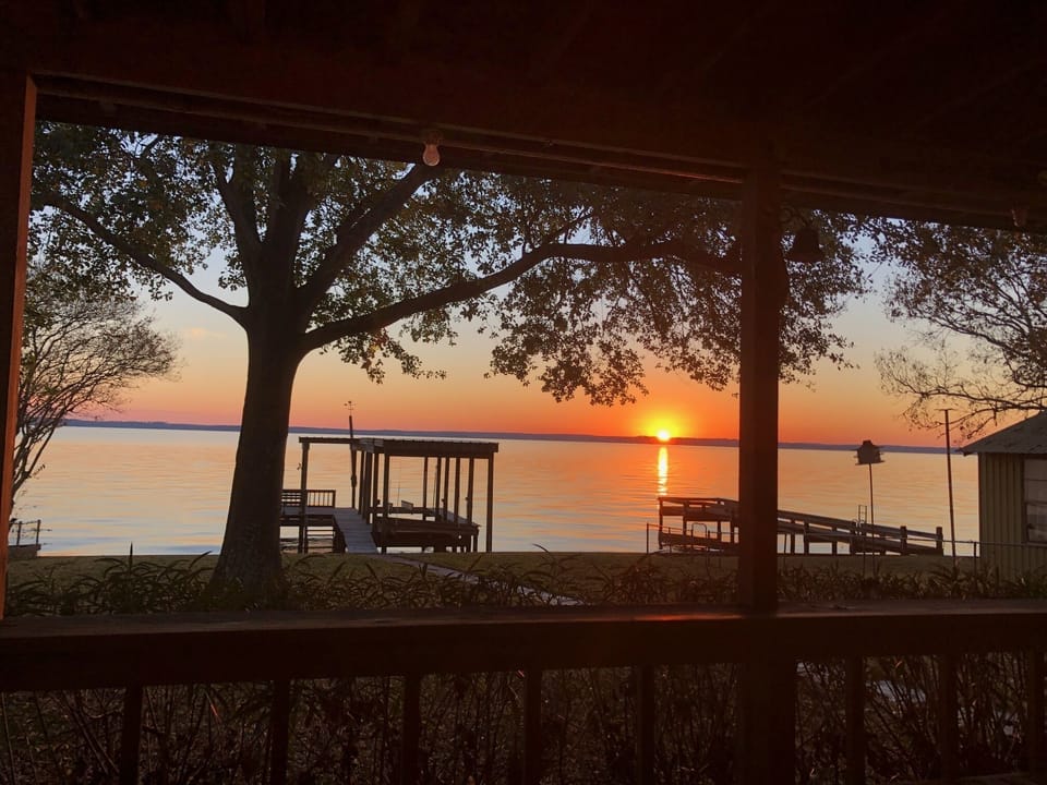 Sunsets on the lake 