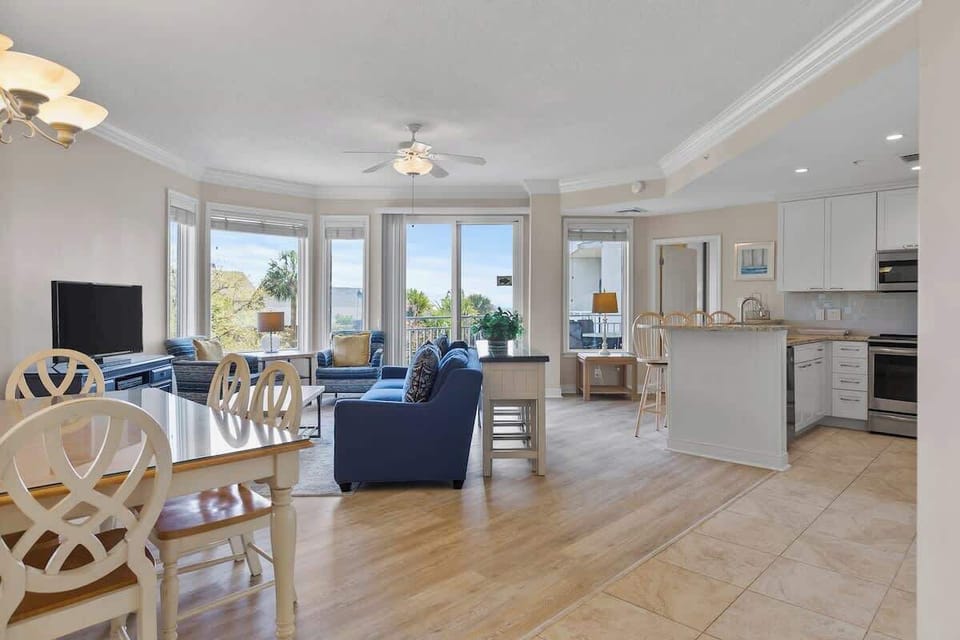 Living Area with Balcony