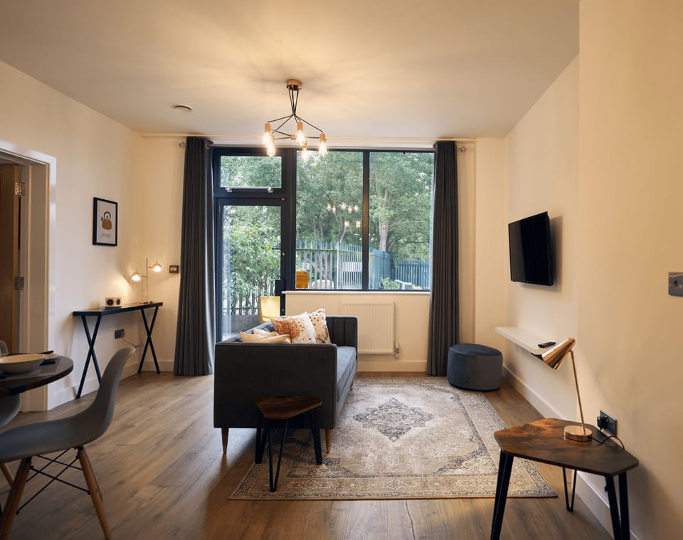 Sitting Area with Outside View