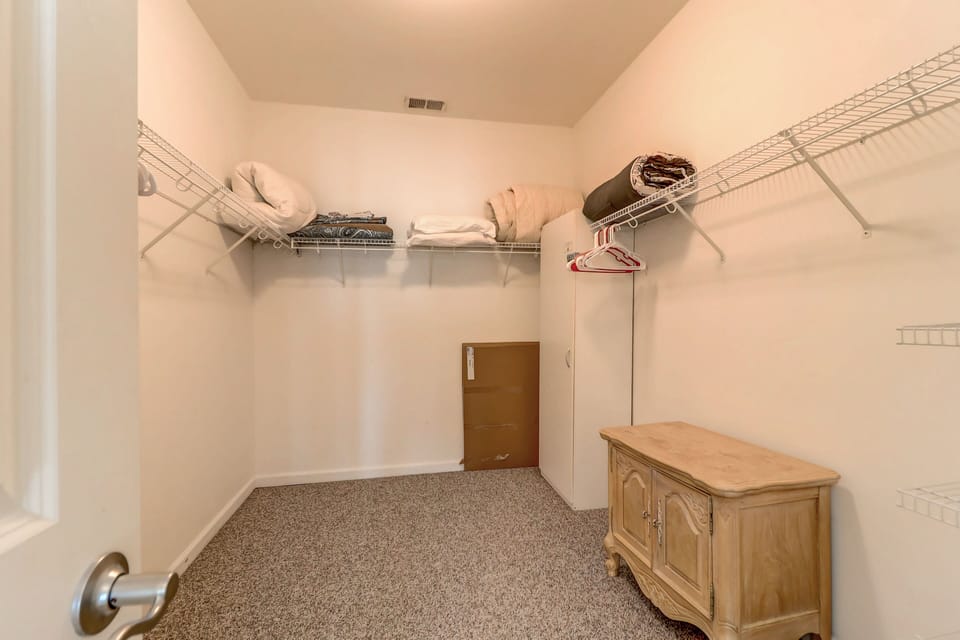 2nd Floor Master Bedroom Walk-In Closet